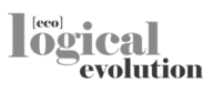 eco logical evolution logo big bw
